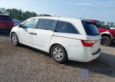 2012 Honda Odyssey Lx z USA, uszkodzony, nr VIN 5FNRL5H20CB124325